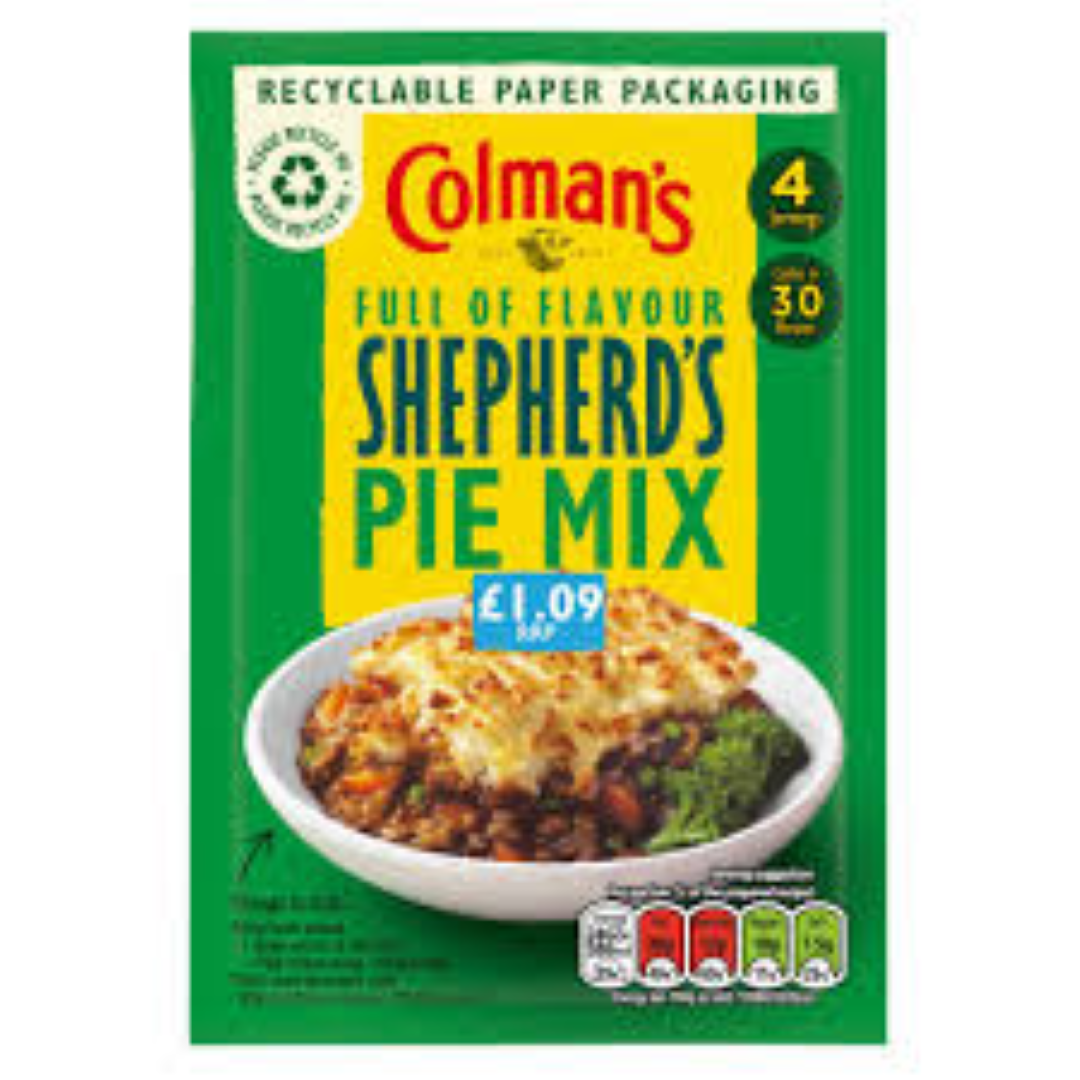 COLMANS RED SHEPHERDS PIE 50G